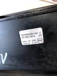 фото thumb №7, Рамка корпус дисплея audi a5 8t1857186g