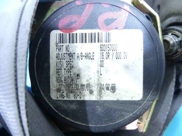 фото thumb №9, Pas перед правий натягувач mazda 3 i bk 03-06 європа