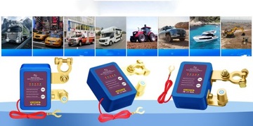 фото thumb №14, Дистанционный автоматический выключатель отключатель акумулятора 12v 240a 2x pilot 3ccc