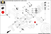 фото thumb №12, Втулка важеля заднього поперечний нижній zew do поворотний кулак hyundai kia