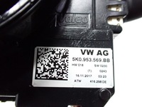 фото thumb №8, Рычаг переключатель лента комбинированный 5k0953569bb 8x0953521ac audi a1 8x 18r