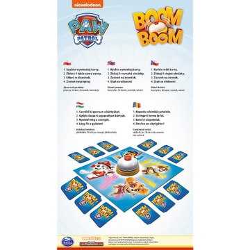 НАСТОЛЬНАЯ ИГРА BOOM BOOM PAW PATROL 01911