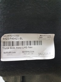 фото thumb №7, Обшивка багажника левый задняя jaguar xf