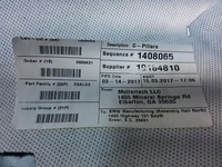 фото thumb №6, Bmw x6 f16 захист спинка сидіння права 7328262