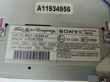 фото thumb №14, Радио заводские ford s-max mk1 vp6m2f-18c821-ad