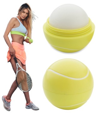 POMADKA Balsam do ust Piłka TENISOWA Filtr UV SPF10 waniliowa TENIS