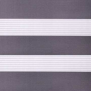 Roleta Rolety Dzień Noc wewnętrzna z prowadnicami na wymiar 111x215 cm