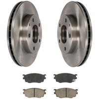 фото thumb №1, Тормозные диски + тормозные колодки перед mazda 626 v ff gw premacy cp