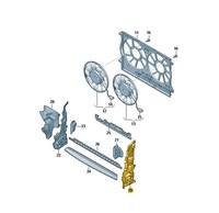 фото thumb №1, Воздуховод воздуха перед левая audi a4 b9 rs4