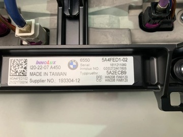 фото thumb №5, Bmw ix i20 екран монітор навігації спідометр  5a4fed1
