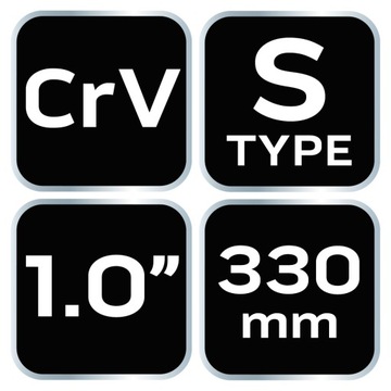 Klucz do rur typ S 1,0 330 mm NEO