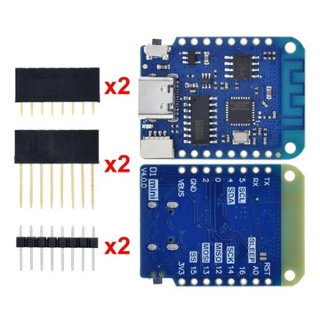 D1 Mini ESP8266 V4.0 4 МБ USB C WiFi модуль Arduino