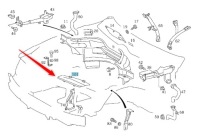 Купить Кронштейн фара mercedes a1406280645, фото thumb