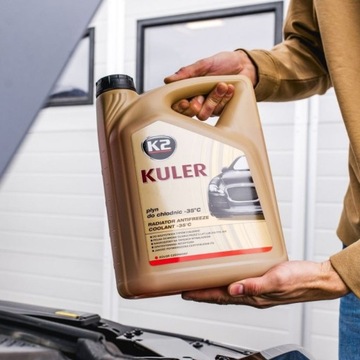 РАДИАТОРНАЯ ЖИДКОСТЬ K2 KULER -35°C RED 5L