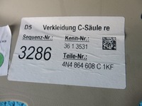 фото thumb №10, Audi a8 d5 4n захист поріг права 4n4864608c