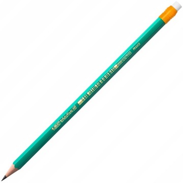 КПЛ. 12 ГРАФИТОВЫХ ШКОЛЬНЫХ КАРАНДАШЕЙ С ЛАСТИКОМ HB BIC