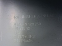 фото thumb №13, Bmw x5 e70 обшивка стоек корпус стойка a mpakiet чёрный 8037355