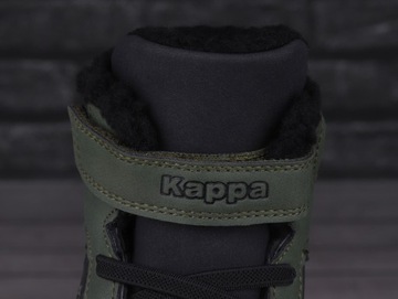 Kappa LINEUP FUR K Army/Black детская зимняя обувь, утепленный мех