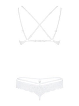 860-SET-2 комплект нижнего белья белого цвета S/M Obsessive