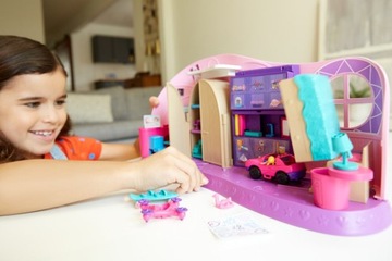 Моторная лодка Polly Pocket с куклой и собакой GDM09