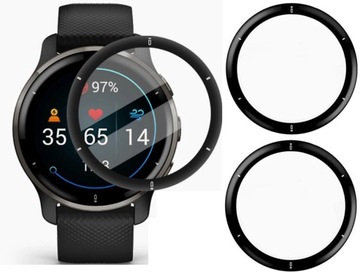 Защитный комплект 2 x HYBRID GLASS 3D/7H для Garmin Venu 2 Plus