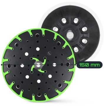 Шлифовальный диск для эксцентриковой шлифовальной машины FESTOOL на липучке 150 мм
