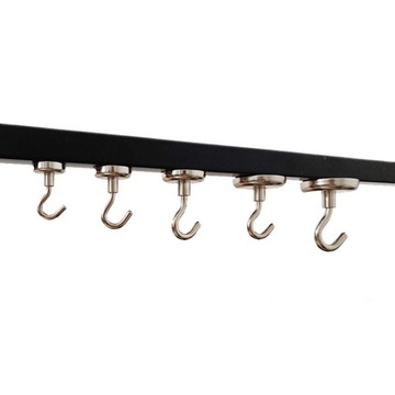 UCHWYT MAGNETYCZNY HACZYK 36x8mm MOCNY MAGNES, WIESZAK HUNTER, UDŹWIG 48KG