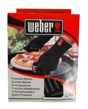 WEBER 6670 rękawice Premium do grilla L/XL x 2szt