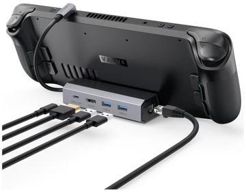 JSAUX HUB USB-C для Steam Deck HDMI 4k 100 Вт PD USB