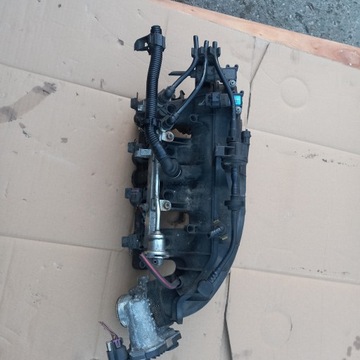 фото thumb №8, Коллектор всасывающий opel meriva ii b astra iv j 1.4t a14net a14nel дроссельная заслонка