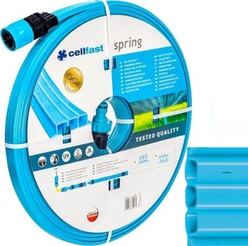 CELLFAST 19-022N ПРУЖИННЫЙ РАСПЫЛИТЕЛЬНЫЙ ШЛАНГ 15 м