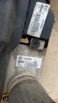 Комплект радиатор с вентиляторы fiat ducato 1358017080 Оригинал, фото thumb