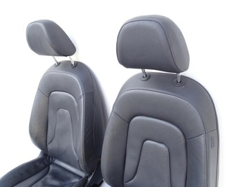 фото thumb №12, Сидіння сидіння диван комплект шкіра чорні audi a4 b8 sedan 07-15r