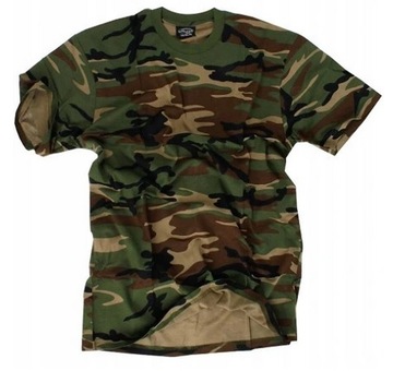 Koszulka Męska MIL-TEC T-Shirt Podkoszulek Bawełniana na co dzień 4XL