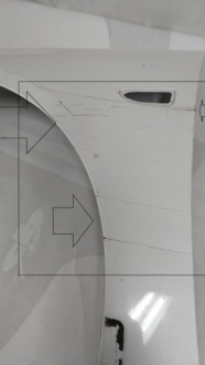 фото thumb №3, Крила лівий перед opel insygnia ii b