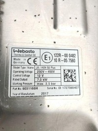 фото thumb №8, Модуль обогрева chrysler pacifica 2018 9031166h