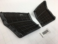 фото thumb №9, Захист накладки динаміків чорні панель приладова консоль mercedes w124