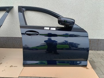 фото thumb №11, Дверь перед левая правые bmw 5 g30 g31 416 карбон-черный w цвет