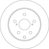 фото thumb №4, Trw диск гальма toyota t. rav4