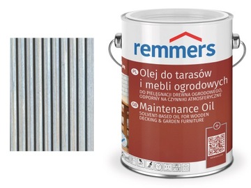 Масло для террас Remmers Pflege-ol СЕРЕБРЯНО-СЕРОЕ 2,5 л.