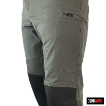 Spodnie Robocze DuduWork Oliwkowe 4STRETCH 54