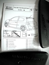 фото thumb №9, Спойлер крило спойлер renault sport do clio 3 rs