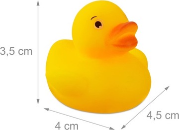 МИНИ-УКРАШЕНИЕ ДЛЯ ВАННЫ ВЕСЕЛОЕ ПИСКАНИЕ 3,5 x 4,5 x 4 см