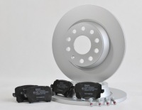 фото thumb №1, Delphi тормозные диски+ тормозные колодки задняя vw passat b6 b7 golf vi