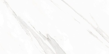 Плитка Luxury White из глянцевого белого мрамора 60x120
