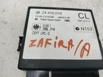 фото thumb №5, Блок управления модуль комфорта opel zafira a 24410018 f005v00131