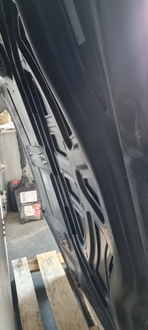 фото thumb №11, S6 c7 a6 4g капот кришка двигуна передня пантер чорний