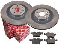 фото thumb №1, Гальмівні диски + гальмівні колодки febi задня volvo xc90 ii 340mm