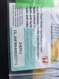 фото thumb №10, Honda insight ii 10r радио cd europa 39100-tm8-g02