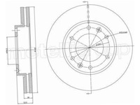 фото thumb №2, Диски перед hyundai h-1 starex 2.5 07 starex 2.5 01-04 h-1 2.5 08-
